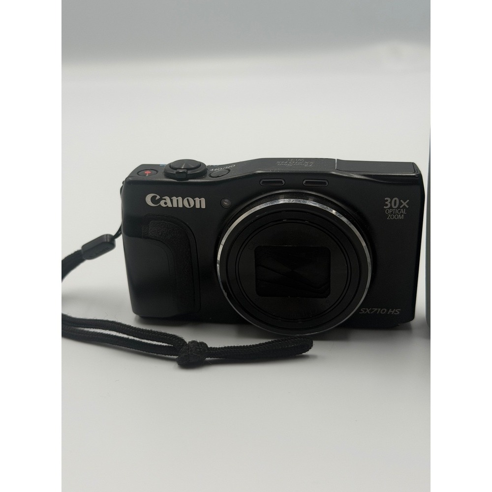 Canon PowerShot SX710 HS Digital Camera Black 20.3MP 30x Zoom - Picture 8 of 16